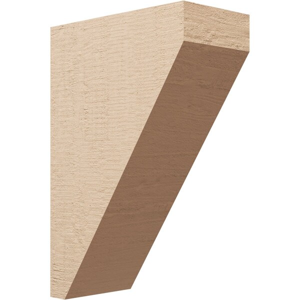 Ekena Millwork 9"W x 18"D x 27"H Classic Concord Rough Cedar Woodgrain TimberThane Corbel, Primed Tan CORUR09X18X27CONRCPR - main